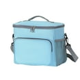 thumbnail image 1 of Yhmxh Insulated Reusable Lunch Bag Adult Large Lunch Box for Women and Men with Adjustable Shoulder Strap,Front Zipper Pocket and Dual Large Mesh Side Pockets, 1 of 6
