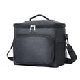 thumbnail image 1 of Yhmxh Insulated Reusable Lunch Bag Adult Large Lunch Box for Women and Men with Adjustable Shoulder Strap,Front Zipper Pocket and Dual Large Mesh Side Pockets, 1 of 6