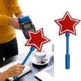 thumbnail image 1 of Yhmxh July 4th Credit Card Wand, Patriotic Stars Wand Credit Card Holder Tap to Pay Wand Star Magic Wands Credit Card Holder, Contactless for Debit Cards Payment for Independence Day Party Favors, 1 of 6