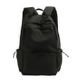 thumbnail image 1 of Yhmxh Laptop Backpack for Work, Lightweight Waterproof Daily Backpacks for Men Women, Sport Rucksack Computer Bag Fits 15.6 Inch Notepad, Small Simple Backpacks for College, Travel (Black), 1 of 6