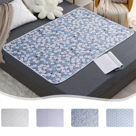 Yhmxh Large Bed Pads for Incontinence, 40"X60" Washable Reusable Waterproof Mattress Protector Pad, Pee Pads Durable Underpads for Adults Elderly Pets or Kids Bed Wetting Protection, Hospital
