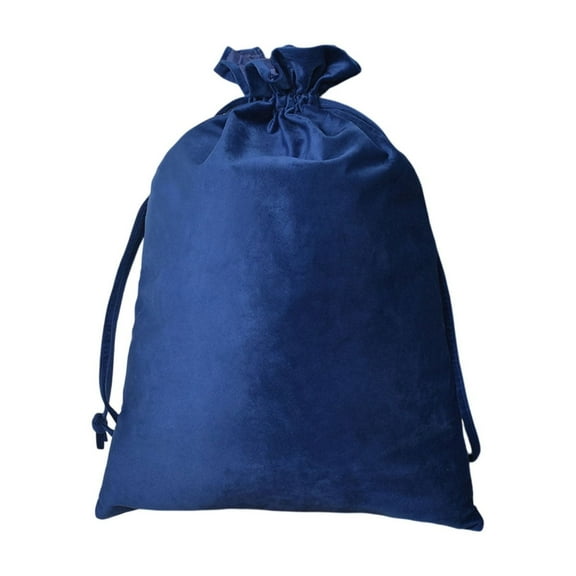 Yhmxh Large Christmas Drawstring Gift Bags,20"x28" Christmas Wrap Bags Sack Polyester Gift Wrapping Backpack with Drawstring for Holiday, Xmas Velvet Gift Bags for Wedding Favors Party Candy Bag