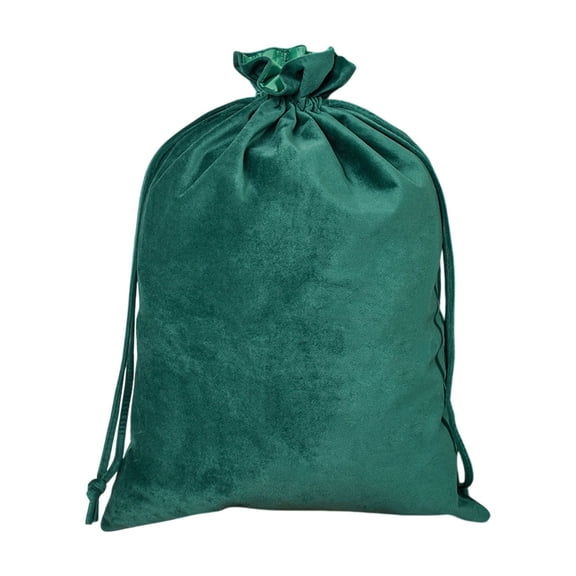 Yhmxh Large Christmas Drawstring Gift Bags,20"x28" Christmas Wrap Bags Sack Polyester Gift Wrapping Backpack with Drawstring for Holiday, Xmas Velvet Gift Bags for Wedding Favors Party Candy Bag