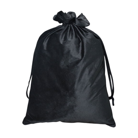 Yhmxh Large Christmas Drawstring Gift Bags,20"x28" Christmas Wrap Bags Sack Polyester Gift Wrapping Backpack with Drawstring for Holiday, Xmas Velvet Gift Bags for Wedding Favors Party Candy Bag