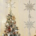 thumbnail image 1 of Yhmxh Large Christmas Star Tree Topper with 20 LEd Lights, 13 Inch Twinkle Star Lighted Tree Topper Glitter Sparkle Xmas Treetop Ornament for Tree Home Holiday Party Decorations for Trees, 1 of 7