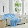 thumbnail image 1 of Yhmxh Lightweight Cooling Blankets, 47.2x78.7" Solid Color Flannel Ice Blanket for Hot Sleepers, Summer Blanket Keep Night Cool Breathable Suitable for Adults Children Cooler, 1 of 6