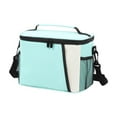 thumbnail image 1 of Yhmxh Lunch Box for Men, Insulated Lunch Bag with Adjustable Shoulder Strap for Women, Adults Small Bento Bag for Office Work, Leakproof Freezable Cooler Bag Reusable Portable Lunch Box (Green), 1 of 6