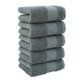 thumbnail image 1 of Yhmxh Luxury Hand Towels for Bathroom, Cotton Turkish 5 Piece Hand Towel Set, 600 GSM Hand Face Towels for Kitchen, 14"X28" Quick Dry Soft and Absorbent Turkish Towel for Gym, Shower and Spa, 1 of 6
