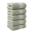 thumbnail image 1 of Yhmxh Luxury Hand Towels for Bathroom, Cotton Turkish 5 Piece Hand Towel Set, 600 GSM Hand Face Towels for Kitchen, 14"X28" Quick Dry Soft and Absorbent Turkish Towel for Gym, Shower and Spa, 1 of 6
