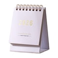 thumbnail image 1 of Yhmxh Mini Desk Calendar 2026 - Standing Flip Monthy Small Desktop Calendar Runs from Now to Dec Thick Paper Standing Flip Colorful Monthly Calendar Planner Twin-Wire Binding for for Home Office, 1 of 6