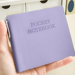 Yhmxh Mini Pocket Notebook with Pen, Small Pocket Journal Notebook with Pen Holder, Portable Pocket Notepad for Note Taking, Pocket Size Notebook for Travel, Office Supplies