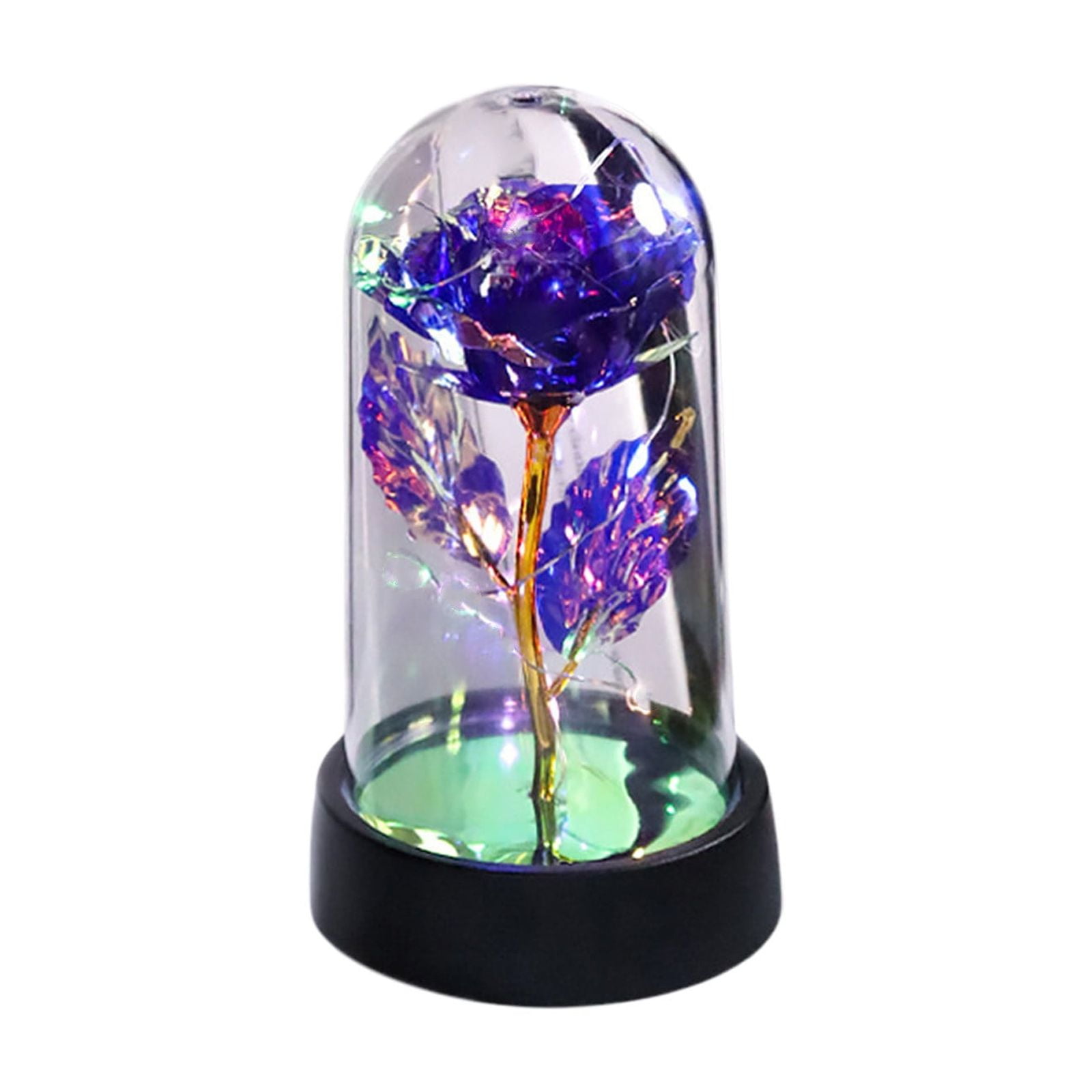 Yhmxh Mothe'rs Day Preserved Roses, LED Galaxy Light Forever Eternal ...