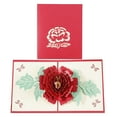 thumbnail image 1 of Yhmxh Mothers Day Gifts For Mom | 3D Jump up Flower Bouquet Card, Mothers Day Card with Greetings, Mother's Day Jumpup Paper Flower Cards with Envelope Note Card for Mom Grandma Wife Sister, 1 of 5
