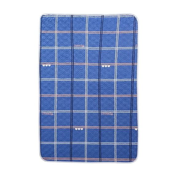 Yhmxh Non-Slip Bed Pad Washable Large Incontinence Bed Pad Waterproof Absorbent Bed Wetting Protection Pad for Adults 40"x60"Reusable Plaid Mattress Protector Pad for Incontinence