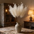 thumbnail image 1 of Yhmxh Pampas Grass Decor 28 Inch Faux Pampas Grass Artificial Dried Flowers Small Vase Filler Pompas Grass, Artificial Fluffy Pampas Grass Decor for Home Room Birthday Bathroom Party Wall 1Pcs, 1 of 6