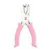 thumbnail image 1 of Yhmxh Paper Punch 6mm Round Single Hole Punch Macaroon Rubberised Punching Pliers Loose-leaf Hand-operated Punching Pliers Office Learning Supplies Home Supplies, 1 of 5
