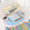thumbnail image 1 of Yhmxh Pencil Case Large Capacity Pencil Pouch Holder, Box Multi-Compartment Marker Storage Bag Desk Organizer, Portable Stationery Organizer for Office Supplies Travel Organizers College, 1 of 6
