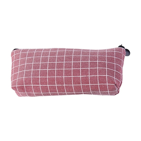Yhmxh Pencil Case Pen Case Office College Storage Bag Pouch Holder Box Organizer Waterproof Canvas Makeup Pouch Cosmetic Bag Aesthetic Cute Multi-Functional Stationery Bag for Office & Travel