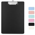 thumbnail image 1 of Yhmxh Plastic Clipboard with Metal Clip, Heavy Duty Hardboard Office Writing Clip Board, Macaron Color Document Holder, A4 Letter Size Clipboard for Collage, Office Business & Daily Note Taking, 1 of 7