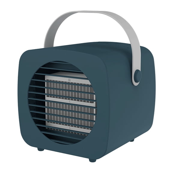 Yhmxh Portable Air Conditioners Desk Portable Cooling Fan, Evaporative Personal Air Cooler Fan Small Air Conditioner for Bedroom Office
