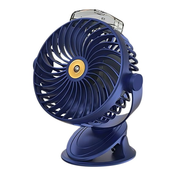 Yhmxh Portable Clip On Humidifying Fan , 5 Speeds 360° Adjustable USB Rechargeable Cooling Fans with 2400mAh Battery for Desk,5 Speeds Mist Fan for Nursery & Office, Bedroom (8.8×6.2in)