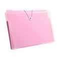 thumbnail image 1 of Yhmxh Portable Expanding Expandable File Folders Document Letter, Accordion File Folder A4 Letter Size Project Organizer Document Folder for Office School Home Expanding Accordion Folders(Pink), 1 of 5