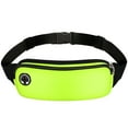 thumbnail image 1 of Yhmxh Running Pouch Running Belt for Phone, Sweatproof Ultra Slim Large Capacity, Runner Waist Pack with Adjustable Elastic Strap, Headphone Jack for Man Women Workout Outdoors Cycling Climbing, 1 of 1