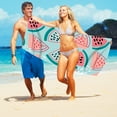thumbnail image 1 of Yhmxh Sand Free Beach Towels, 30x60 Inch High Absorbent Microfiber Beach Towels with Watermelon Pattern, Oversized Quick Dry Sturdy Pool Towel for Beach, Bathroom, Pool Party, Vacation, 1 of 5