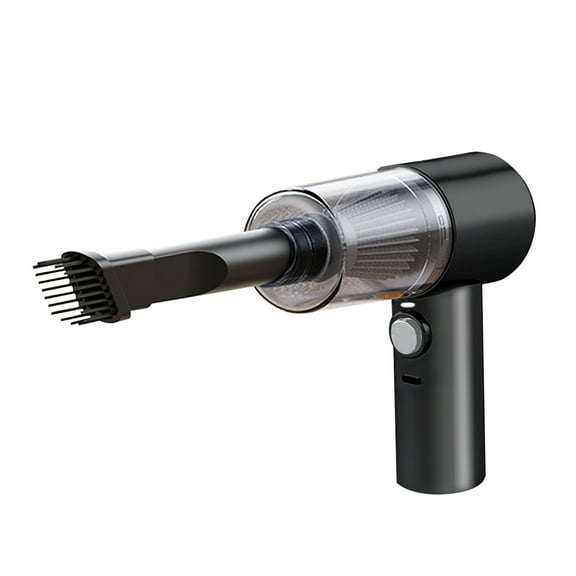 Yhmxh Small Car Vacuum Cordless, USB Rechargeable Vacuum Cleaners for Home, Car, Office, Dust Buster and Blower 2 in 1, Easy to Clean Desktop, Keyboard, Drawer, Car Interior and Other Crevices