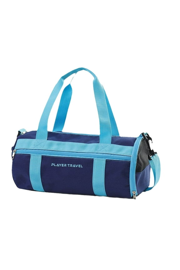 Small Travel Bag Gym Bag Duffel Bag for Boy and Girl, Portable Lightweight Fitness Sports Bag Workout Adjustable Detachable Shoulder Strap, Sturdy Carry on Travel Duffle Bag for Short Tours