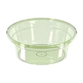 thumbnail image 1 of Yhmxh Small Wash Basins, Plastic Round Clear Washbasin, Portable Laundry Hand Wash Dish Pan, Stackable Space Saving Camping Washing Tub for Kitchen, Washing Storage Cleaning Supplies, 9x6.6x3.5in, 1 of 6
