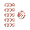 thumbnail image 1 of Yhmxh Snowflake Christmas Plates Cup Napkins, Cute Winter Christmas Round Tableware, Disposable Chrismas Paper Plates and Napkins Paper Cups for Xmas Party Supplies Favors Table Decor, 1 of 6