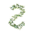 thumbnail image 1 of Yhmxh Spring 6ft Artificial Vines, Hanging Faux Leaves Garland Plants with Colorful Butterflies and Artificial Flowers for Outdoor Indoor Home Wall Decor, Birthday Party Arch Table Spring Decor, 1 of 6