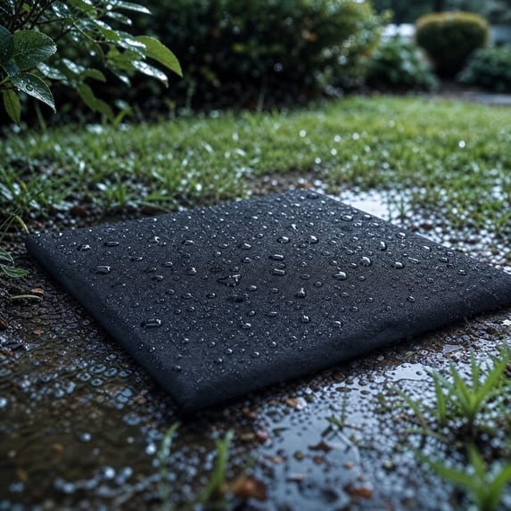 Yhmxh Square Garden Stepping Stones, Lightweight Plastic Walkway Paver Step Stones, Weather Resistant Decorative Pathway Stepper Stones for Lawn Yard Patio Backyard Landscape, 15.35 Inch