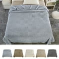thumbnail image 1 of Yhmxh Throw Blanket for Couch, Soft Lightweight Plush Fuzzy Cozy Luxury Fall Blanket, Cute Warm Fluffy Cream Blanket, Teacher Gifts Birthday Gifts for Women Men, Room Home Dorm Decor 60"X80", 1 of 7