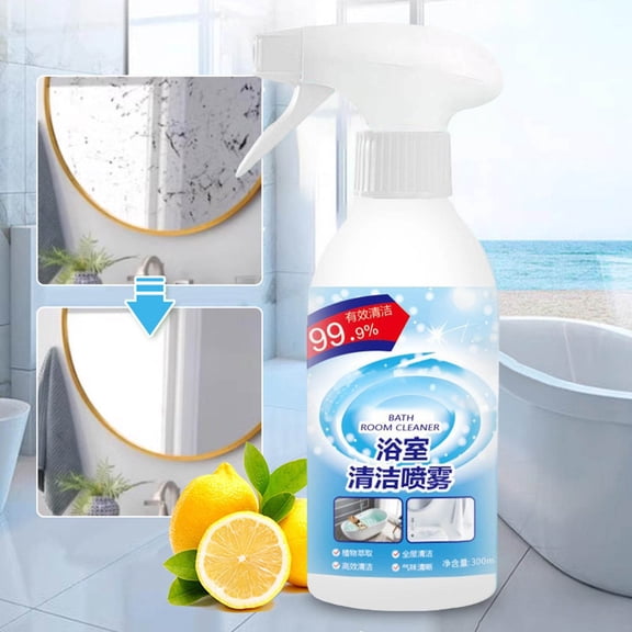 Yhmxh Toilet cleaning Cleaner Spray , Kitchen Foam Spray, Multifunctional Heavy Duty Cleaning Spray, 300ml Multifunctional Heavy Oil Cleaner, Fast-Actingfor Toilet , Bathroom, Floor, Window