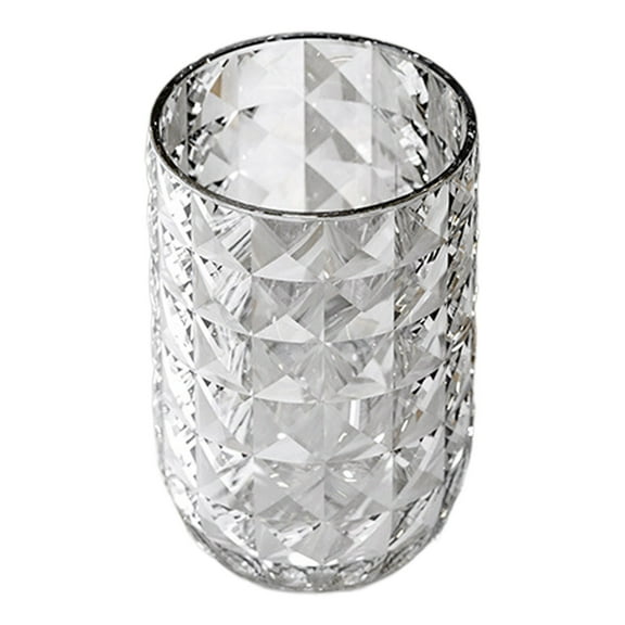 Yhmxh Toothbrush Holder Large Travel Toothbrush Cup, Clear and Bright Toothpaste Container Bathroom Tumbler, Comfortable to Hold, Reusable Unbreakable Toothbrush Cup for Bathroom Dormitory