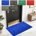 thumbnail image 1 of Yhmxh Welcome Mat Outdoor Indoor 15"x23", All-Weather Waterproof Front Door Mat Outside Entrance, Heavy Duty Sturdy Door Mats, Non-Slip Low Profile Porch Patio Doormat for Outdoor Home Porch Decor, 1 of 7