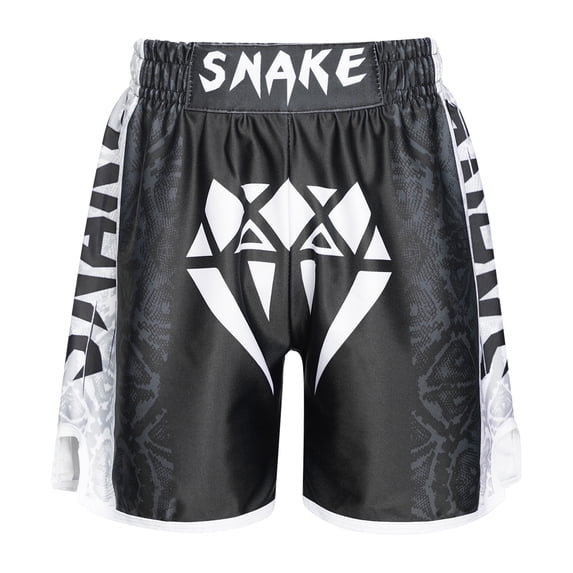 Yhong Kids Boys Boxing Trunks Shorts Booty Boxer Briefs Shorts Athletic Sport Shorts Wrestling Type A L/110