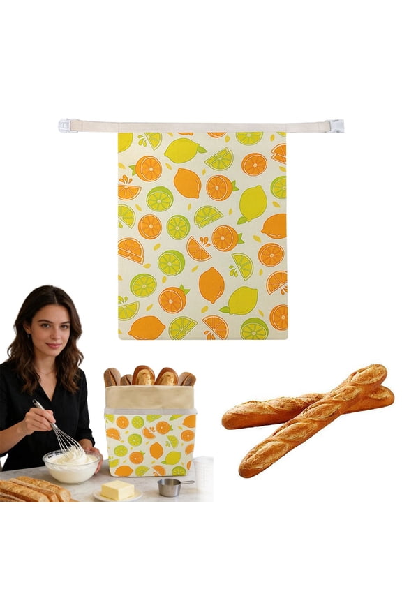 Reusable Bread Bag for Homemade Bread, Large Bread Bags for Homemade Bread, Freezer Bread Bags for Bread Loaves with Double Lining , Bread Bags BPA Free, Bakery Supplies for Packaging