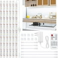 thumbnail image 1 of Yi Lighting 6pcs 20" LED Under Cabinet Lighting kit with Remote Control for Kitchen, Desk, Monitor Back, Shelf, Closet, 1 of 6