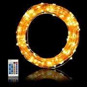Yi Lighting 99ft LED Fairy String Lights, Starry Lights Dimmable Weatherproof for Home, Party, Wedding Warm White