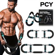 Yi Twister Arm Trainer, 40-100lb Adjustable Chest Workout Equipment, Portable Power Twister Bar, Detachable Design for Home Gym