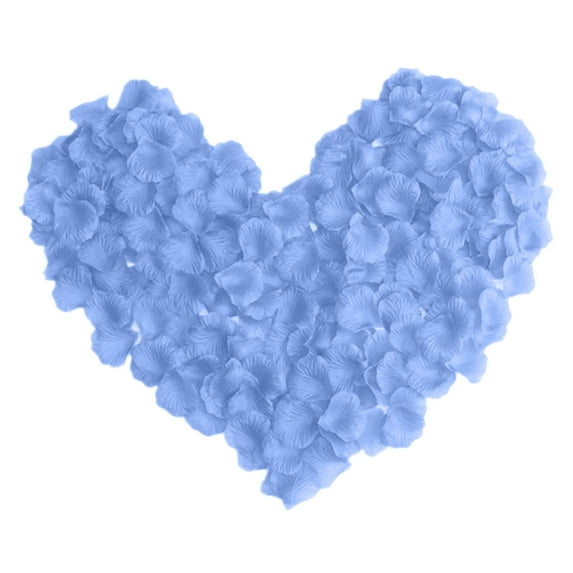 YiBai 1000 Artificial Rose Petals Artificial Flower Silk Petals For Valentine Day Wedding Flower Decoration, E(1000pcs)