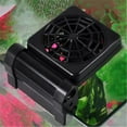 thumbnail image 1 of YiBai Aquarium Fans Cold Wind Chiller Water Cooler 1 Fan Heads, Black, 1*Fan #N.2430, 1 of 7