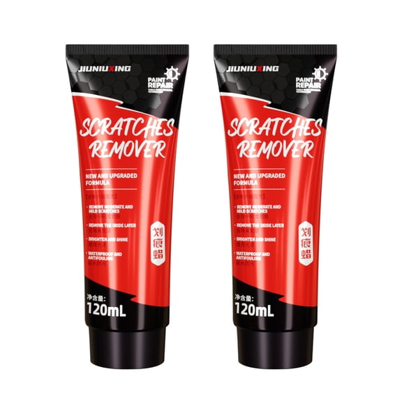 YiBai Automotive Paint Scratch Removal Supplies Polishing Wax Car Scratch Repair 120ml,As Show,2pc