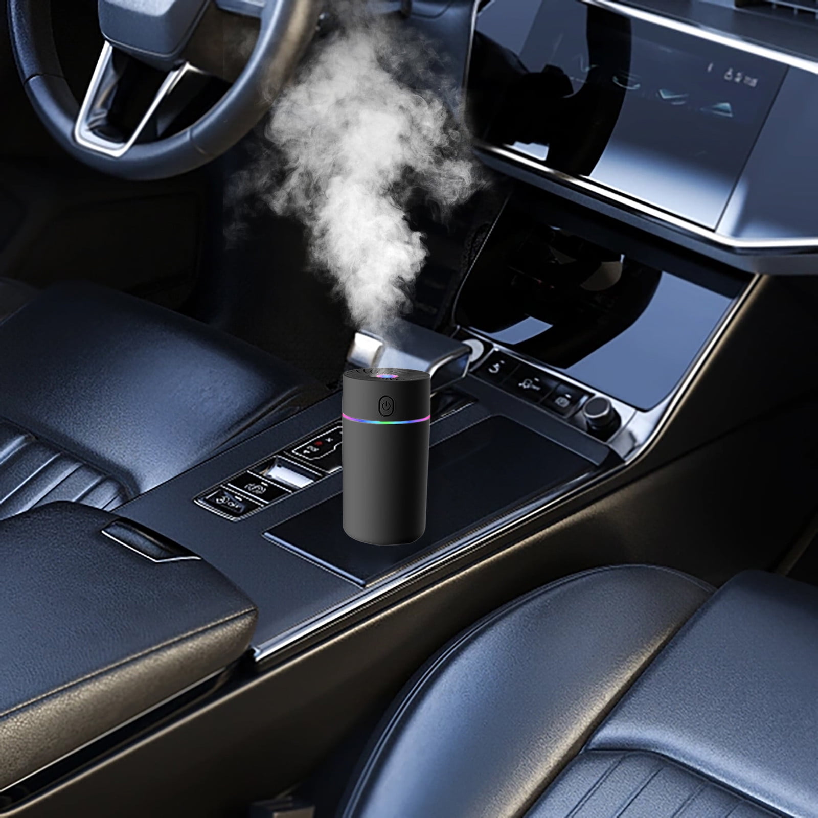 YiBai Black Humidifiers for Bedroom, Vehicle-mounted Humidifier Power ...