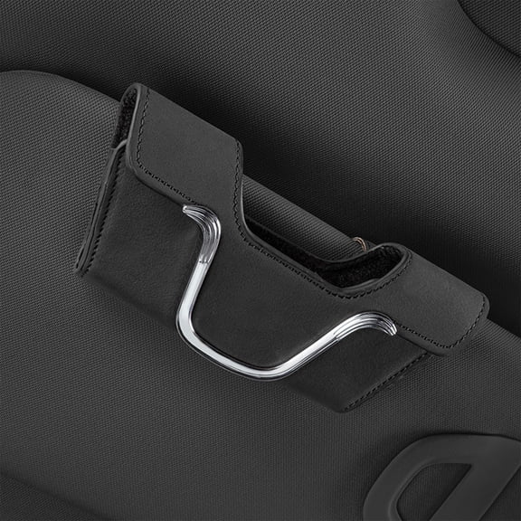 YiBai Car Glasses Case Sun Visor Sunglasses Clip Car Interior Glasses Clip Sunglasses Car Storage Box,for Men Dad,Black