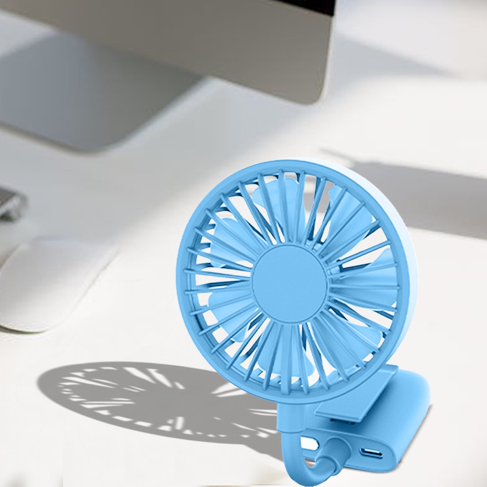 YiBai Clip Fan Portable Desktop Fan Three Speeds Fan Strong Wind Quiet ...