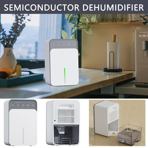 YiBai Dehumidifier for Basement, Semiconductor Dehumidifier Household Bedroom Dehumidifier Small Basement Dehumidifier Absorption Dehumidifier #.150